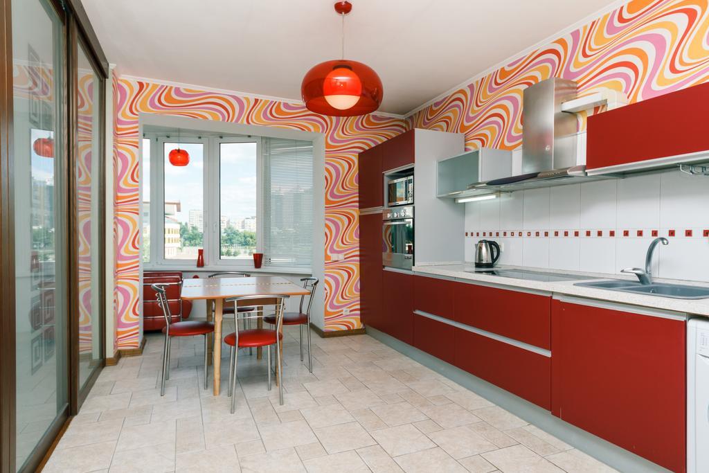 Two-Storey Apartment Near Iec كييف المظهر الخارجي الصورة